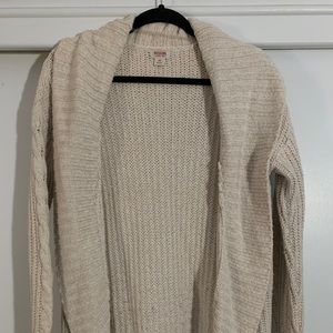 Mossimo (target) cream colored cardigan